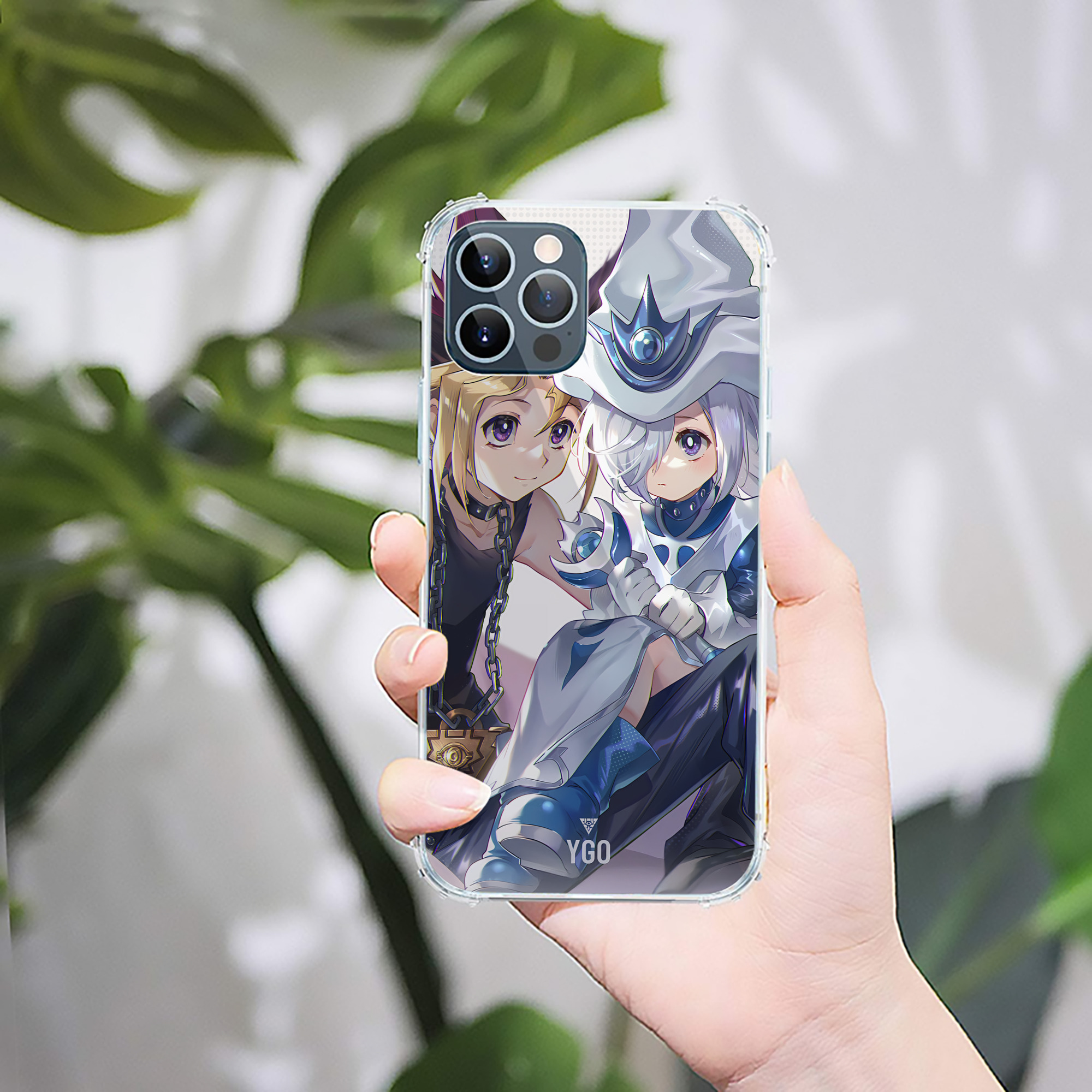 （画像用） 遊☆戯☆王 Yu-Gi-Oh! 【iPhone 12シリーズ対応】透明スマホケース（クリアソフトケース）